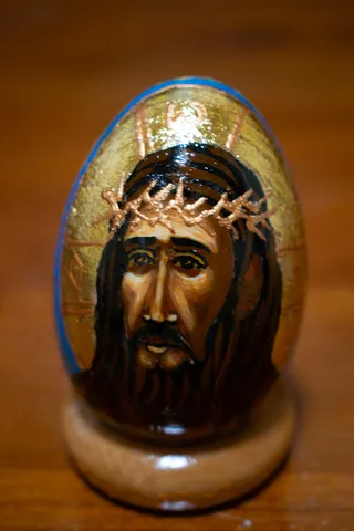 Icon Christ with Crown of Thorns