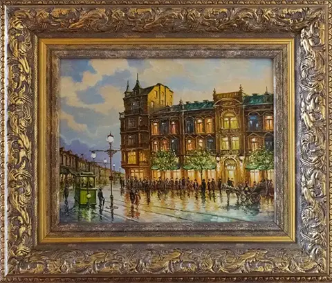 Old Sofia - Panah Hotel at evening